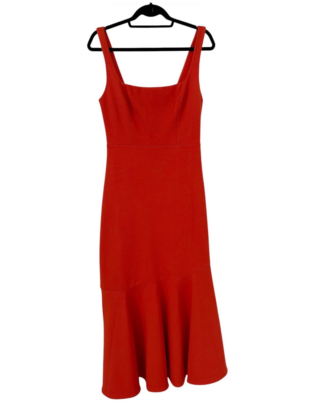 NWT Anthropologie Red Rouge Strappy Open Back Maxi Dress Size Small